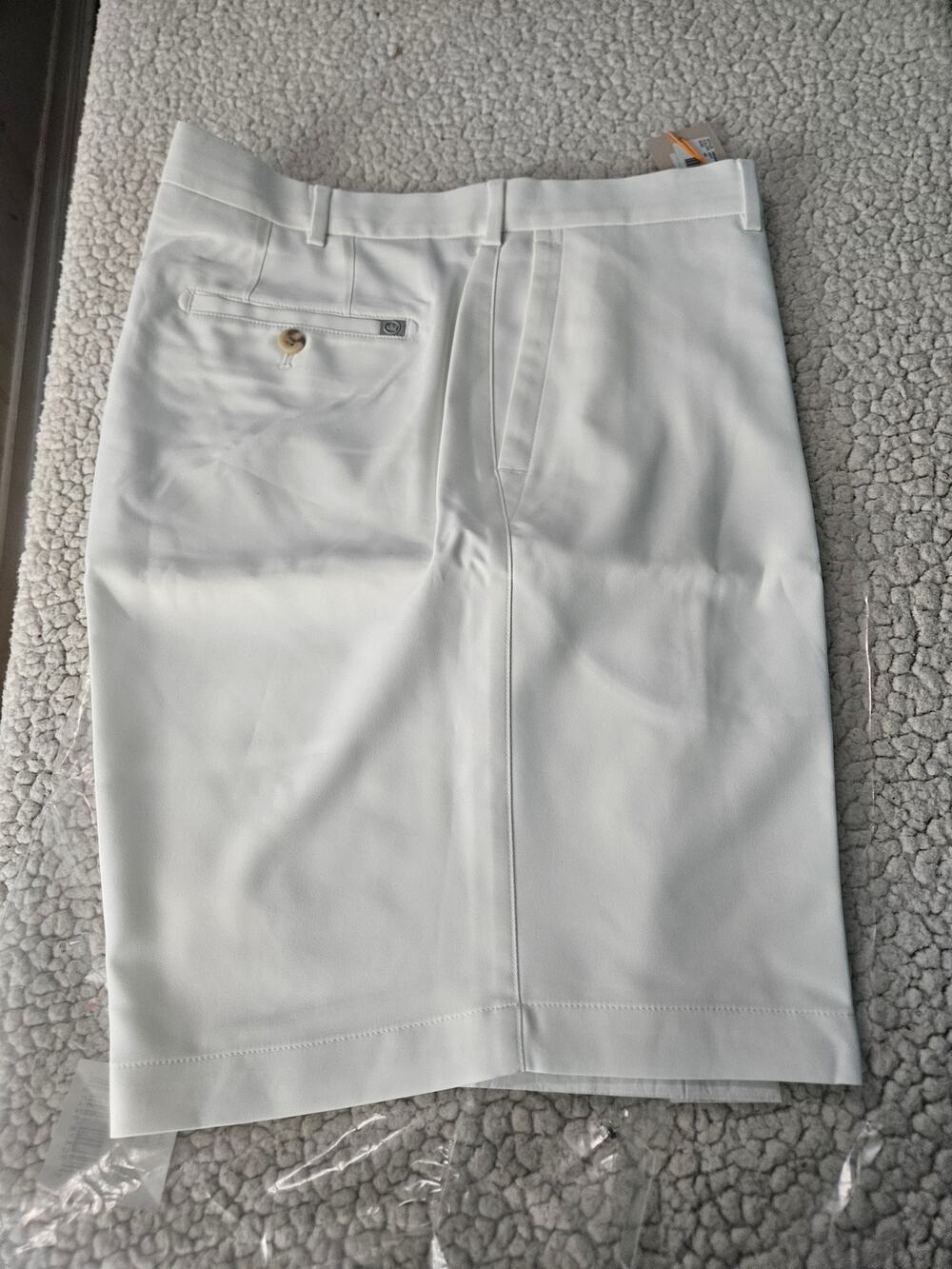 Peter Millar Crown Crafted Shorts White Size 40